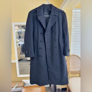 U.S. Navy Double-Breasted Trench Coat